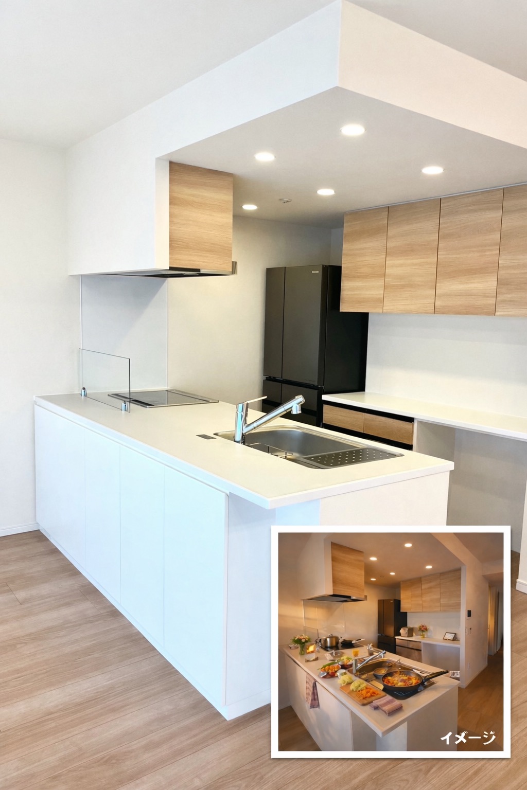 キッチン　※画像内にイメージ図あり