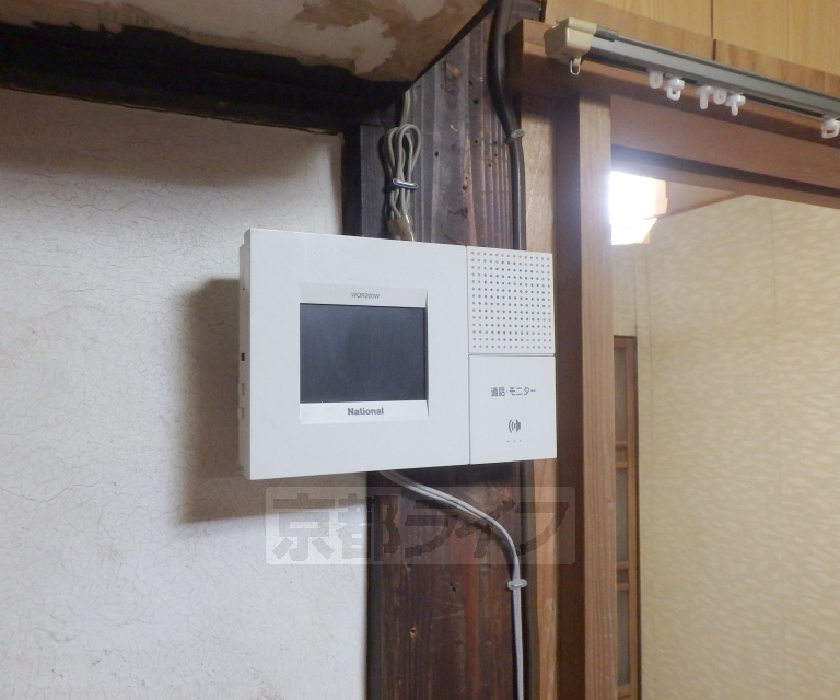 セキュリティ　インターフォンです。