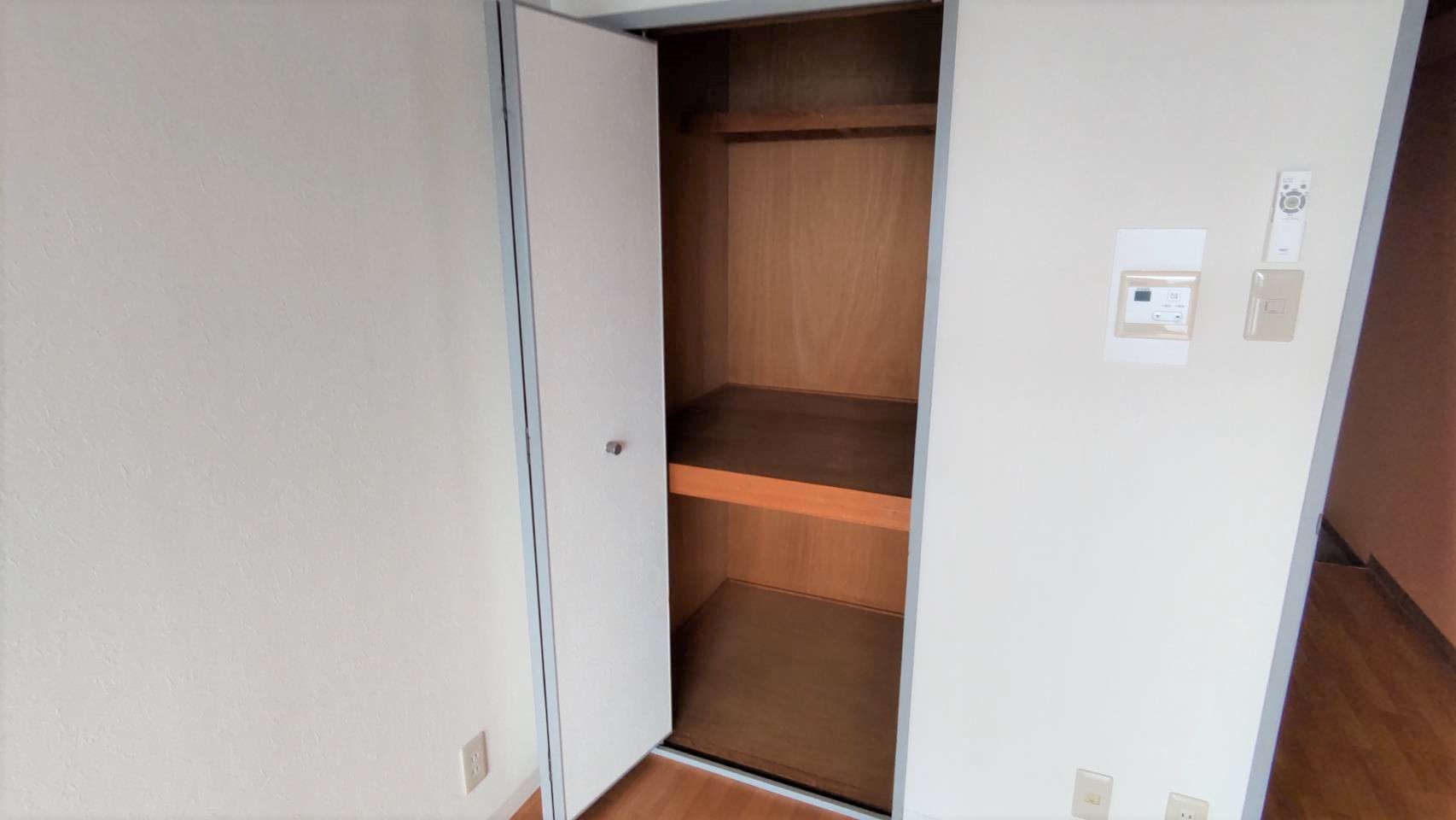 収納　収納スペースも確保です