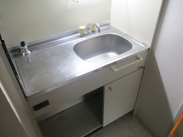 キッチン　ガスコンロ設置可能のキッチンです