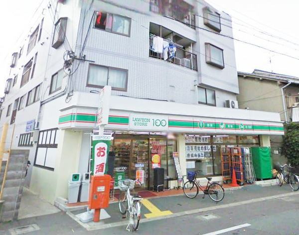 コンビニ　ローソンストア１００門真垣内町店（コンビニ）まで318m