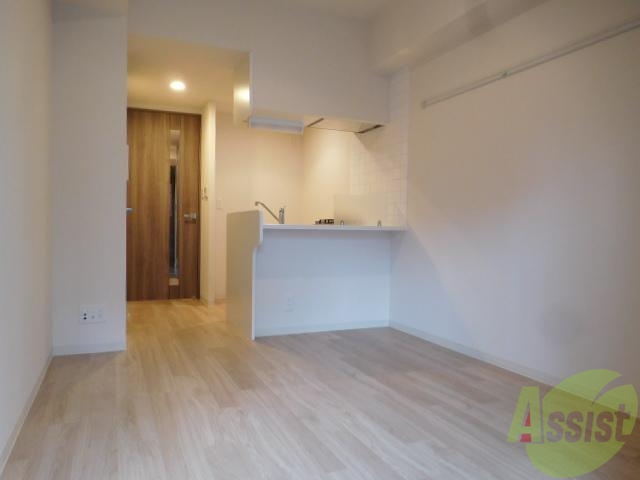 居室・リビング　カウンターキッチンタイプのお部屋です。