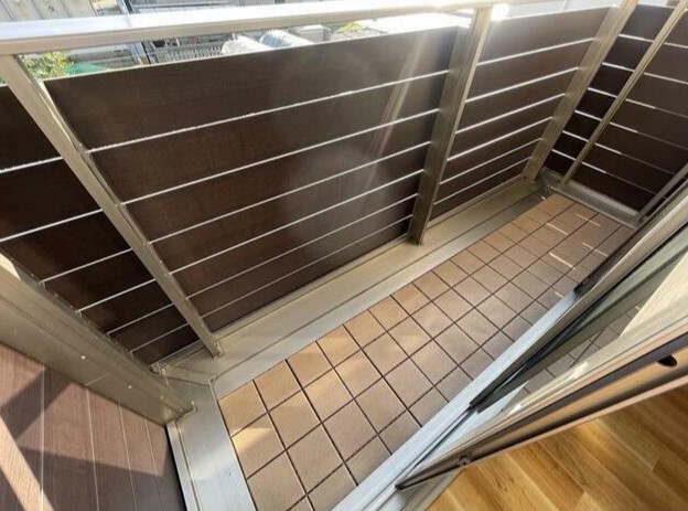 バルコニー　南面