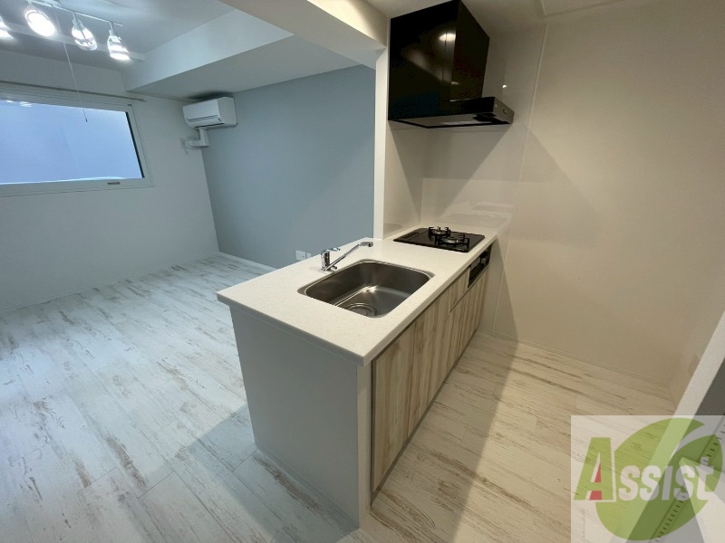 キッチン　清潔感がありお洒落なキッチンになっていました！