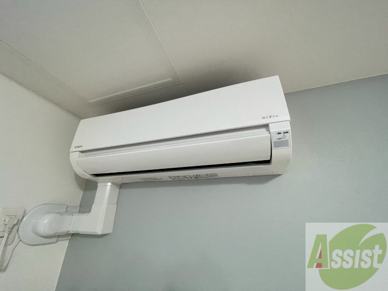 その他設備　エアコンがありますので夏でも快適に過ごせます！