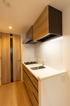 キッチン　自炊をされる方に嬉しい2口コンロ♪