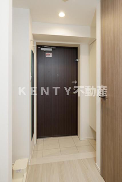 玄関　落ち着いた玄関です