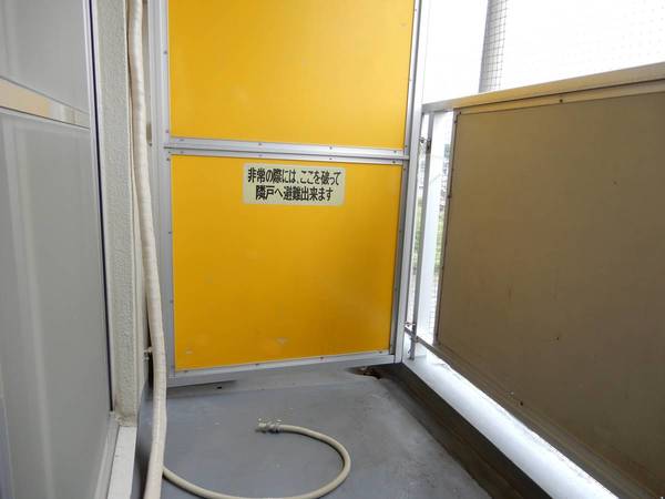 バルコニー　ビレッジハウスの同一物件・同一タイプの間取りの写真です