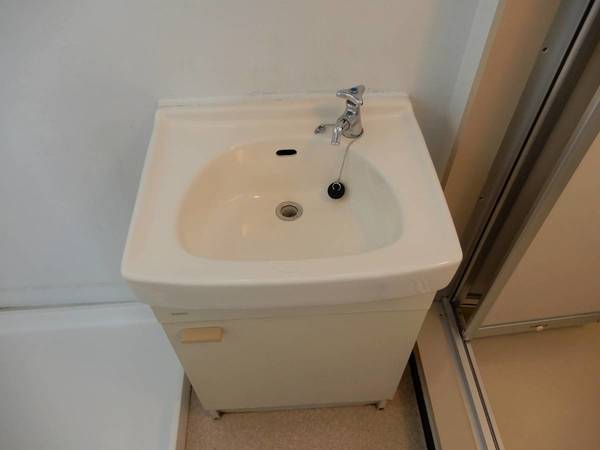 洗面設備　ビレッジハウスの同一物件・同一タイプの間取りの写真です