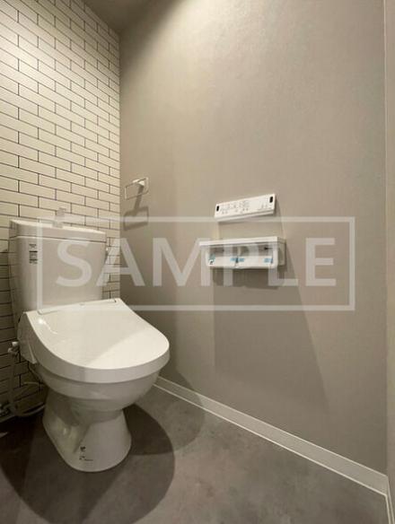 トイレ　綺麗なトイレにはウォシュレット標準装備です。