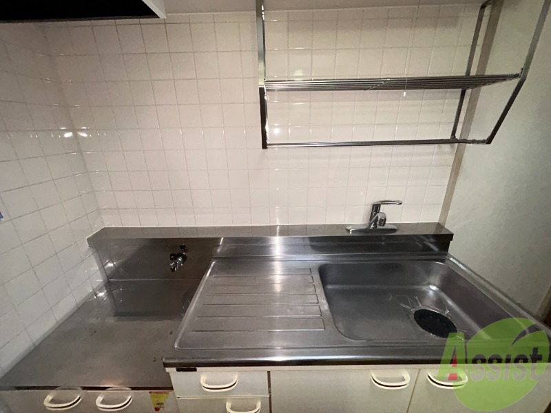 キッチン　キッチンにはお好みのガスコンロを設置することが出来ます。