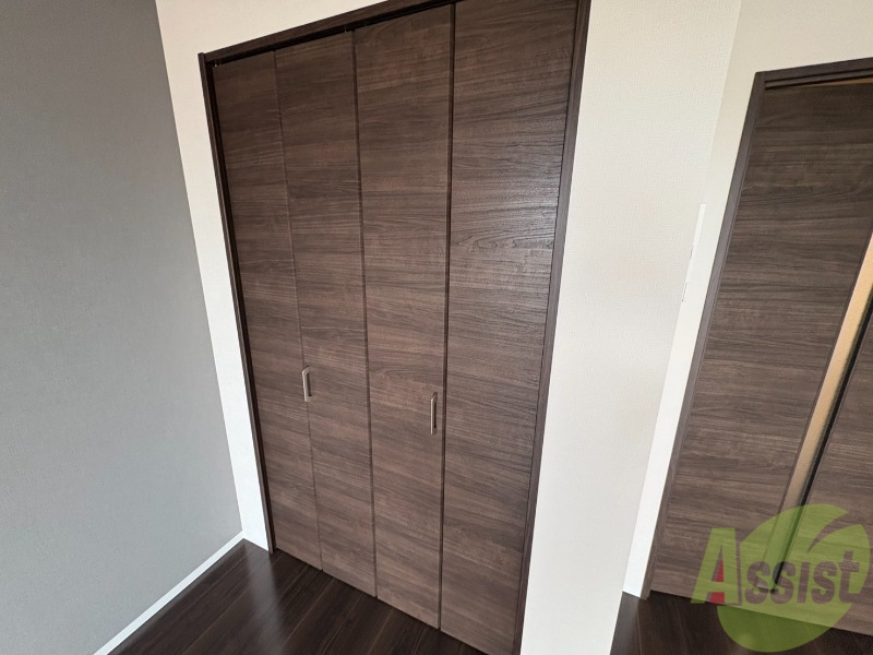 収納　ここに収納があります。収納があると部屋が広く使えます。