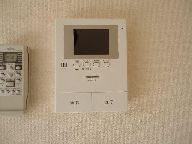 セキュリティ　モニター付きインターフォン
