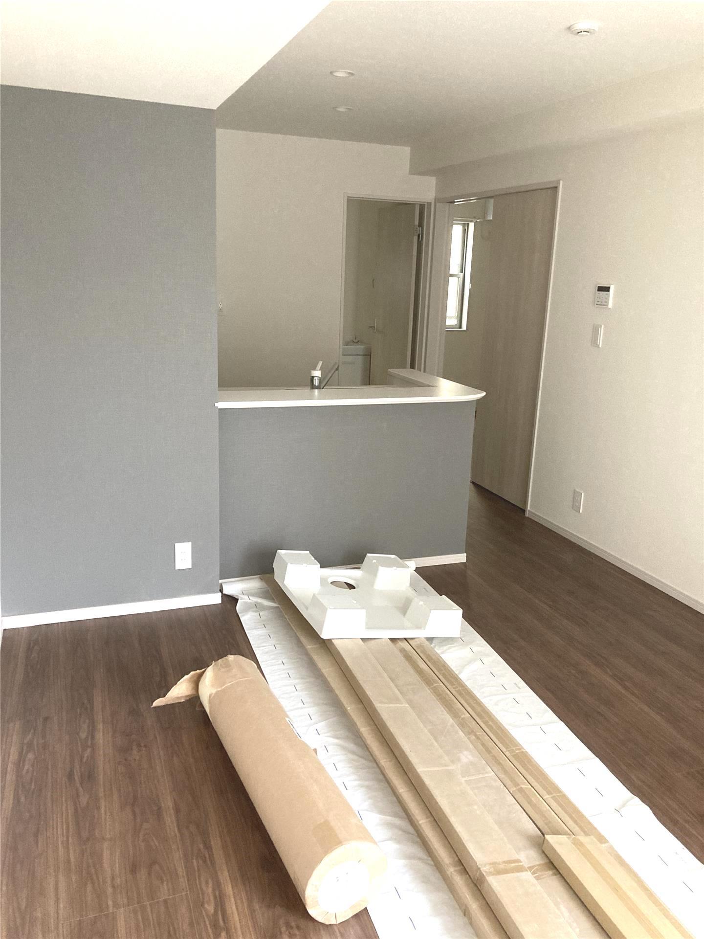 居室・リビング　新築時の写真となります。