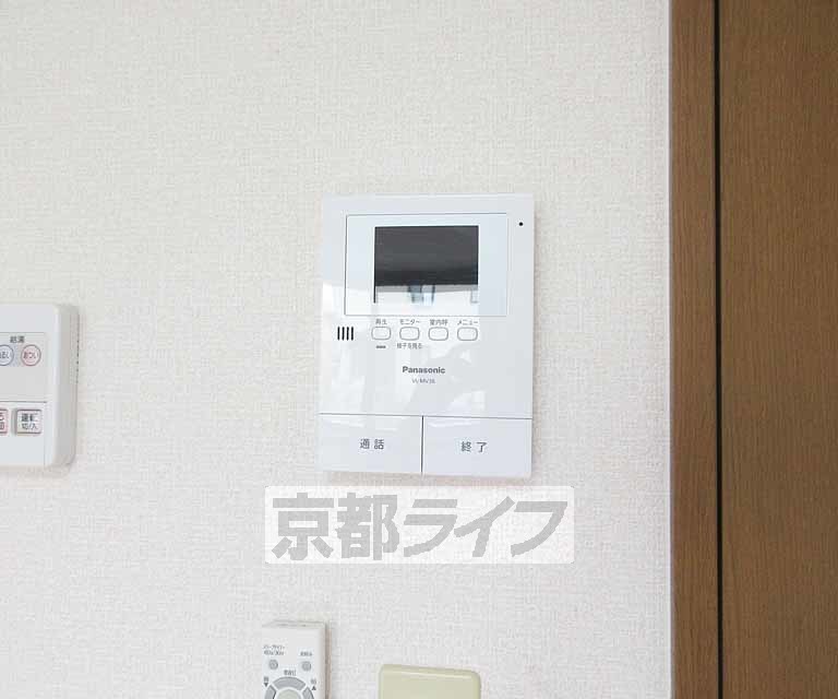 セキュリティ　モニター付き