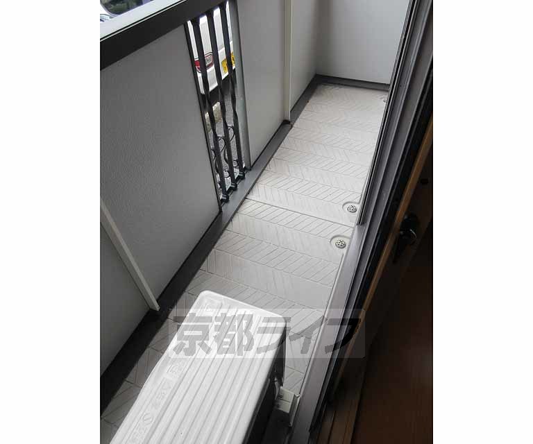 バルコニー　南西向き