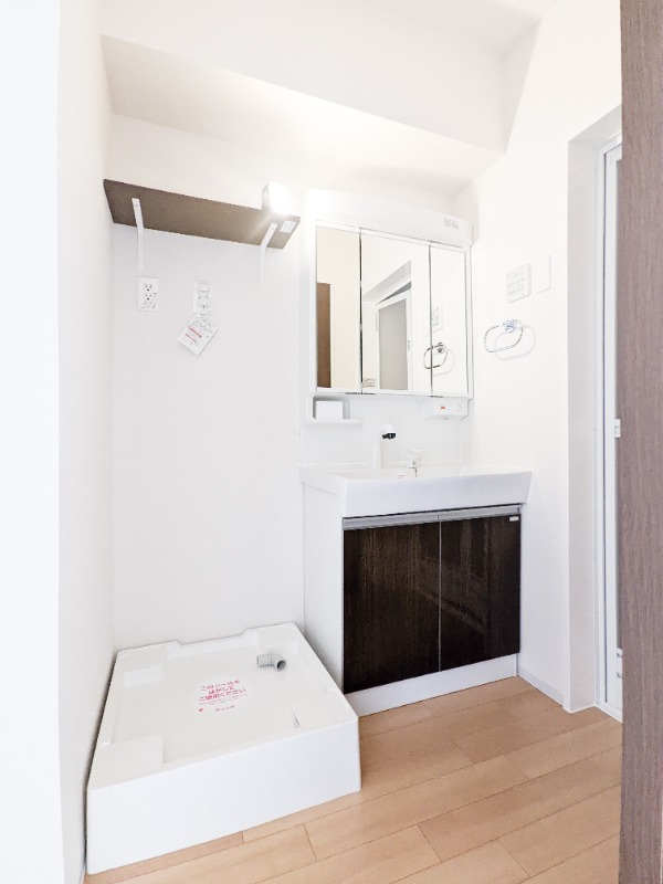 洗面設備　図面と現状に相違がある場合には現状を優先