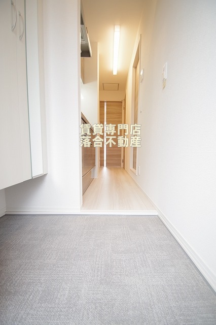 玄関　ゆったりとした玄関