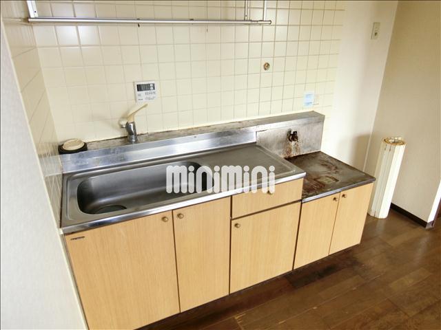 キッチン　ガスコンロが置けます。