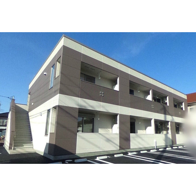 建物外観　高耐震・バリアフリー設計