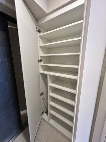 収納　十分な収納スペースがあります