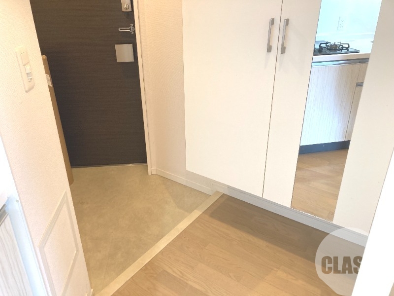 玄関　トールタイプのシューズボックスあり♪