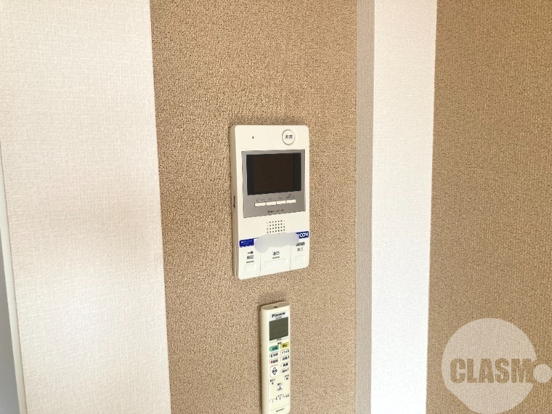 セキュリティ　来訪者が確認できるモニターホン♪