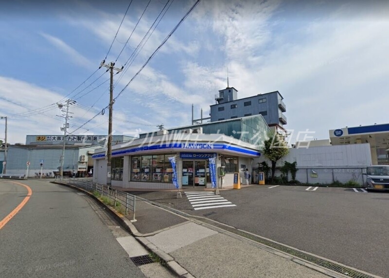 コンビニ　ローソン南津守六丁目店（コンビニ）まで282m