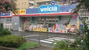 ドラックストア　ウエルシア板橋志村店（ドラッグストア）まで215m