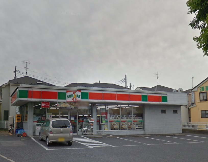 コンビニ　サンクス越谷大沢店（コンビニ）まで392m