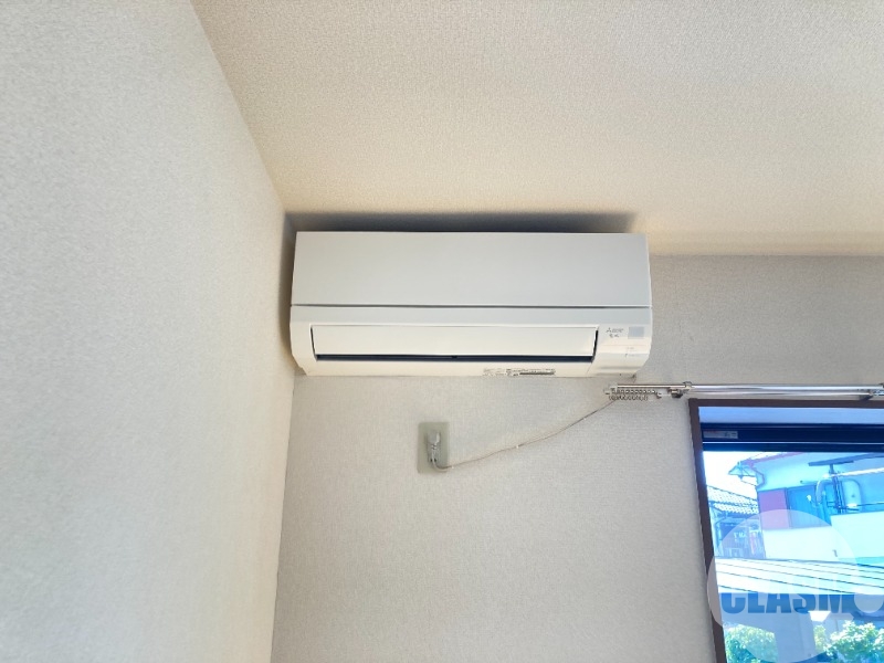 その他設備　エアコンは欠かせません♪