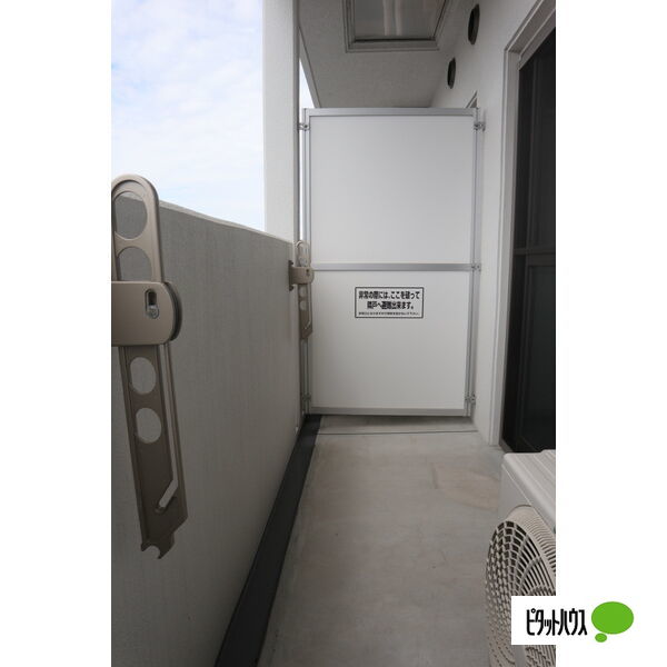 バルコニー　同タイプ部屋の写真です