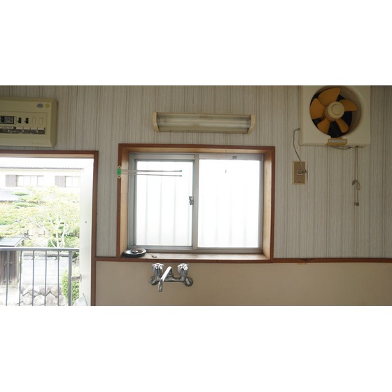 セキュリティ　キッチン窓