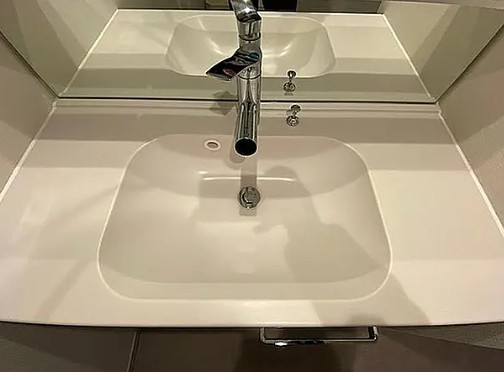 洗面設備　洗面所です