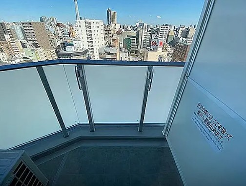 バルコニー　バルコニー付きです