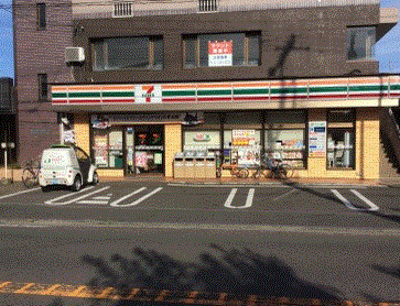 コンビニ　セブンイレブン 横浜樽町店（コンビニ）まで672m