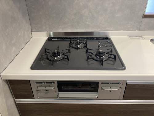 その他設備　3口ビルトインガスコンロ