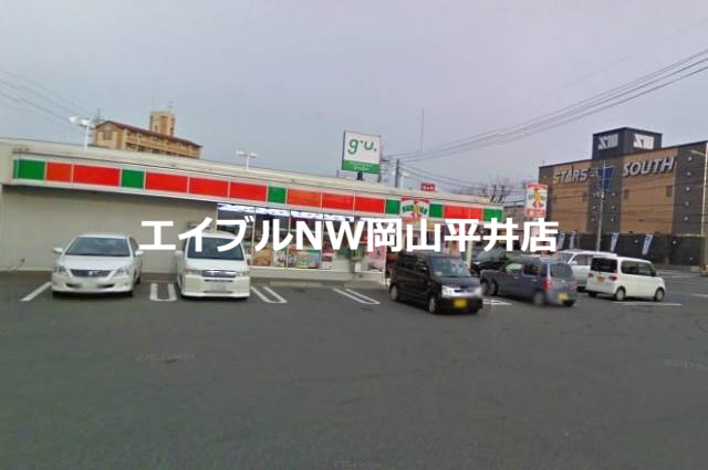 コンビニ　サンクス岡山新福店（コンビニ）まで474m