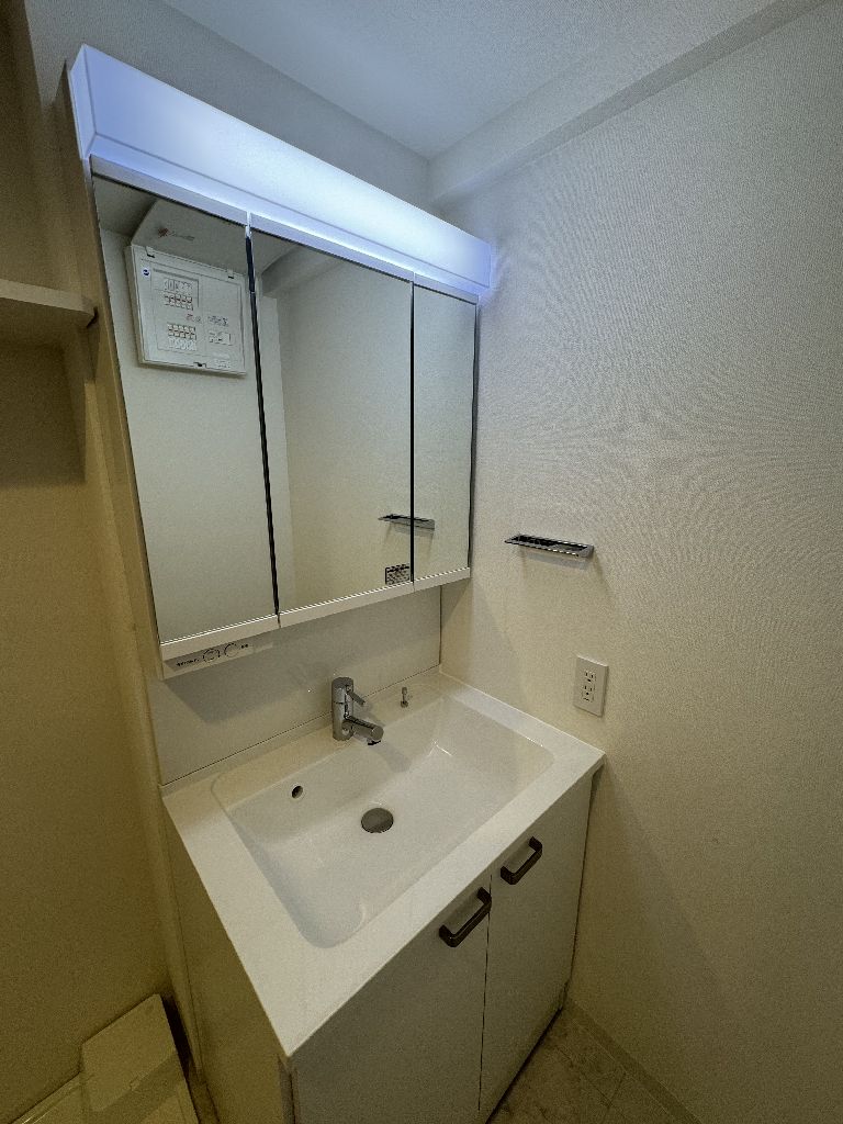 洗面設備　洗面所です