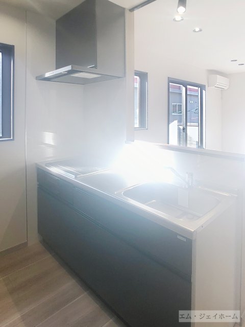 キッチン　建築中
