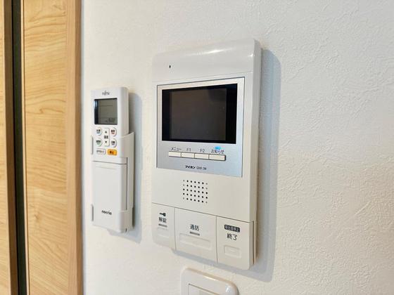 セキュリティ　※別部屋の写真です