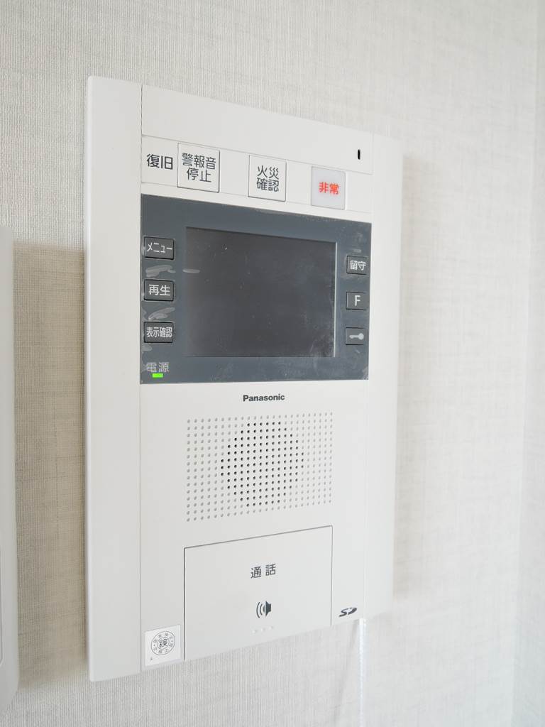 セキュリティ　ＴＶモニター付きインターホン
