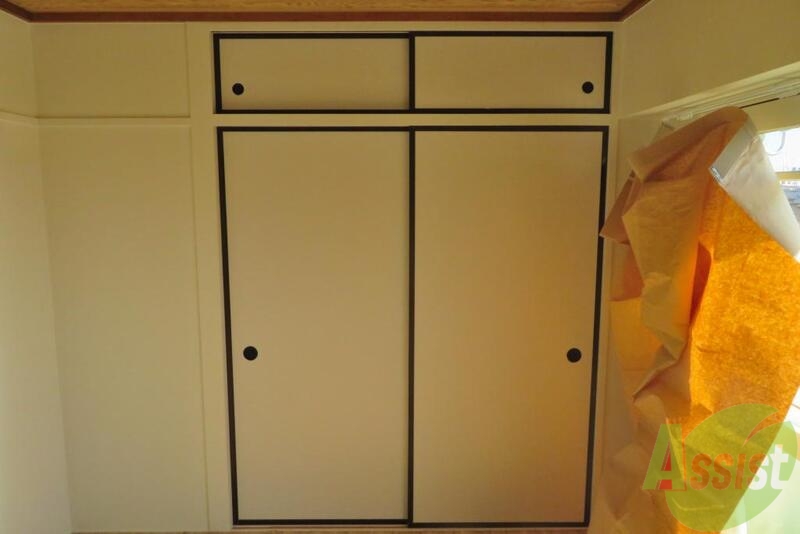 収納　お部屋は洋室ですが、収納は見た感じ押入れのようです。