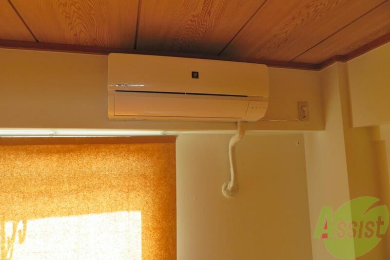 その他設備　暑い夏に欠かせないエアコンも入居時から付いてます。