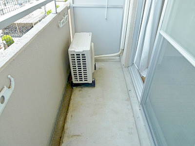 バルコニー　モデルルーム