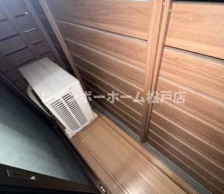 バルコニー　広々としたバルコニーです