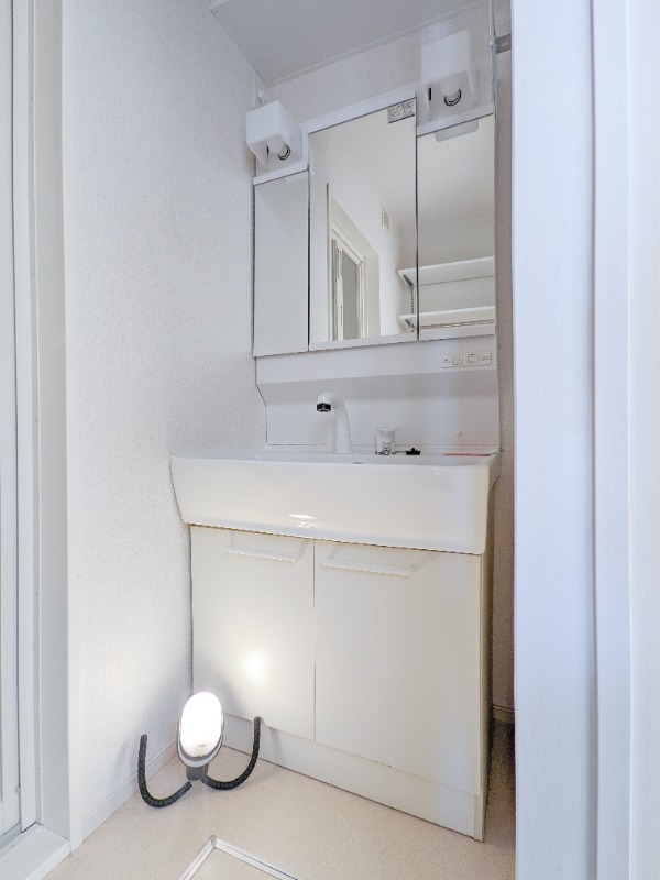 洗面設備　図面と現状に相違がある場合には現状を優先