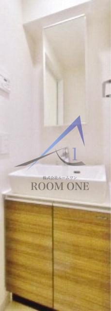 洗面設備　洗面台です。