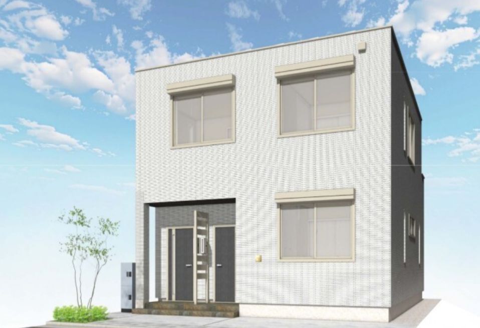 建物外観　こちら、外観パースです