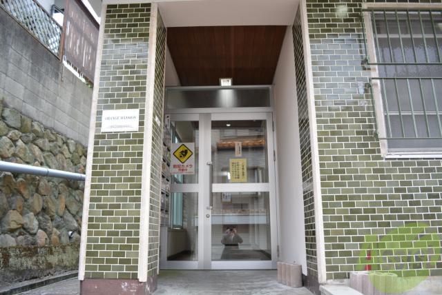 エントランス　管理もしっかり。